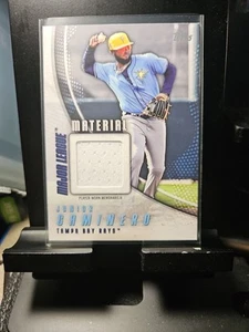 JUNIOR CAMINERO 2025 TOPPS SERIES ONE MAJOR LEAGUE WORN PATCH Q3974 - Picture 1 of 2