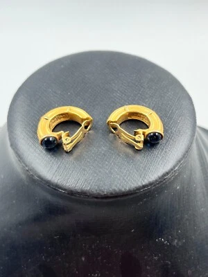 Agatha Paris bijoux gold plated earrings - Imagen 1 de 4