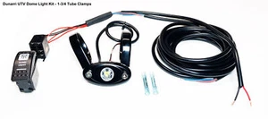 Kit de luz domo Dunarri UTV con abrazaderas de tubo 1-3/4 - Imagen 1 de 1