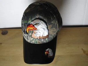 Mütze Kappe bestickt Adler auf Camouflage neu ohne Etikett - Bild 1 von 5