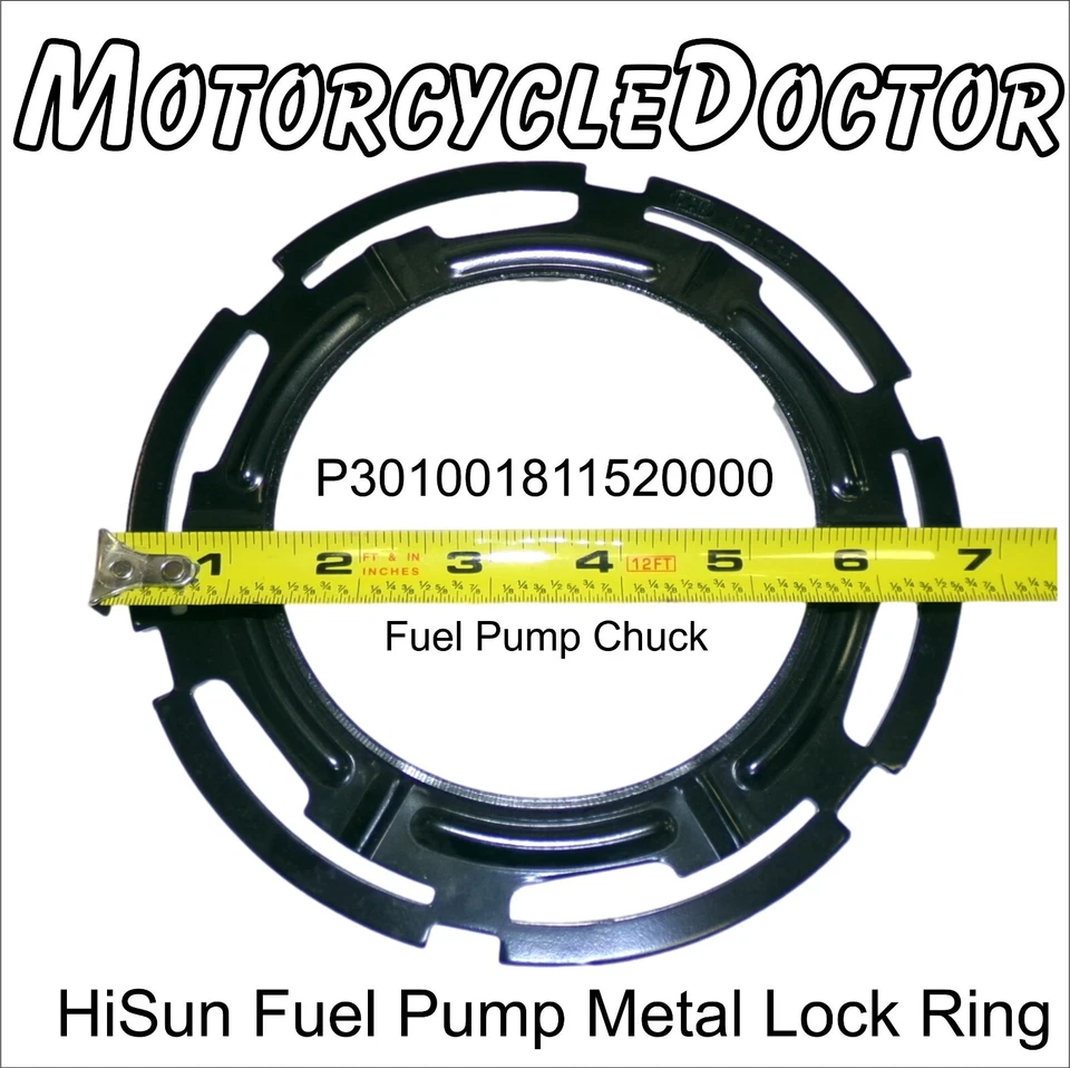 Fuel Pump Chuck Lock Ring,HiSun,HS,450-750,Coleman,AXIS,Metal,P301001811520000 - Image 1 of 1