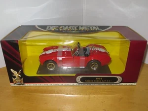 1964 Shelby Cobra 427 S/C  1:18 Die Cast Red By Road Signature - Picture 1 of 2