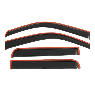 AVS Front & Rear In-Channel Acrylic Window Ventvisors for 09-14 F-150 Crew Cab - Изображение 1 из 4