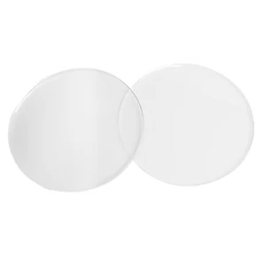 Acrylic Ganache Plates Pair - 3mm Round Ganache Cake Decorating (DS18+) - Picture 1 of 4
