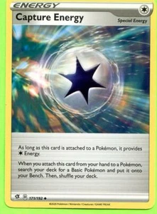 Capture Energy - Near Mint 172/192 SWSH Rebel Clash Pokemon - Picture 1 of 1