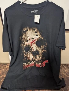 NWT Friday The 13th Horror Movie Jason Voorhees Halloween T Shirt XL - Picture 1 of 2