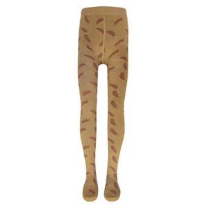 ✿ EWERS ✿ Mädchen Strumpfhose GLITZER FEDERN metall bronze Gr.110-164 ✿ 901156 - Bild 1 von 1