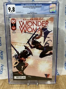 Sensational Wonder Woman #2 (2021) Dc Comics Book Graded Cgc 9.8 Comic - Picture 1 of 3