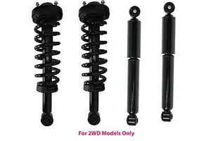 2 Front Complete Struts + 2 Rear Shocks Fit 2WD 04-08 Ford F150, 06-08 Mark LT - Bild 1 von 10