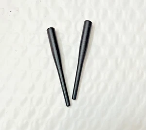 2 ~ Black baseball Bats for Bobbleheads Bobblehead Replacement Bat SGA - Picture 1 of 2