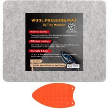 17''x13.5'' Wool Pressing Mat for Quilting, 100% Wool from New Zealand, Porta...