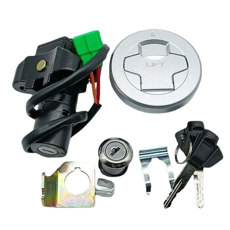 Juego de 18 interruptores de encendido tapa de gas bloqueo asiento para Suzuki GIXXER155 GSX150 F 2016 2017 Foto 1 de 4