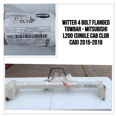 Witter 4 Bolt Flanged Towbar Mitsubishi L200 (single Cab Club Cab 2015/19 CL126 - Image 1 of 3