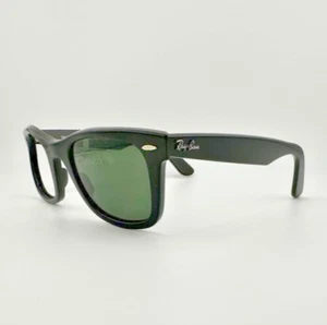 Ray Ban Wayfarer Eyeglasses Frames RB 2140 1358/31 Black 50-22-150 Italy - Picture 1 of 13