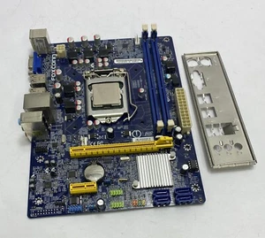 Foxconn H61MXL-K Socket 1155 Motherboard / System Board with Backplate (#2) - Afbeelding 1 van 4