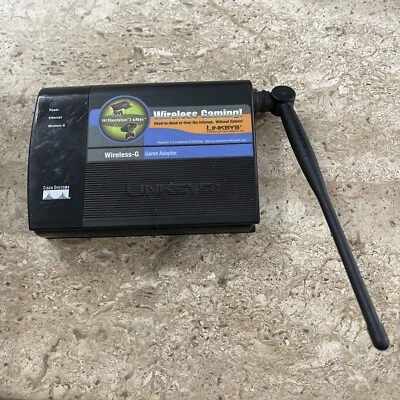 Adaptador para juegos Cisco-Linksys WGA54G Wireless-G-EXCELENTE ESTADO DE FUNCIONAMIENTO Foto 1 de 4