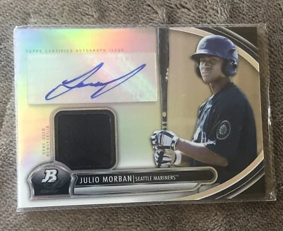 2013 Bowman Platinum Auto Relic Julio Morban #AR-JMO Auto - Image 1 of 3