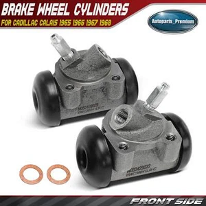 Front Driver & Passenger Drum Brake Wheel Cylinder for Cadillac Calais 1965-1968 - Picture 1 of 9