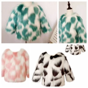 Girl Shawl Festival Shrug Stage Cape Formal Coat Princess Playwear Thicken Warm - Picture 1 of 35