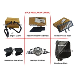 Accesorios Combinados Himalaya Genuine Royal Enfield 6 PCS CB-3 - Imagen 1 de 7