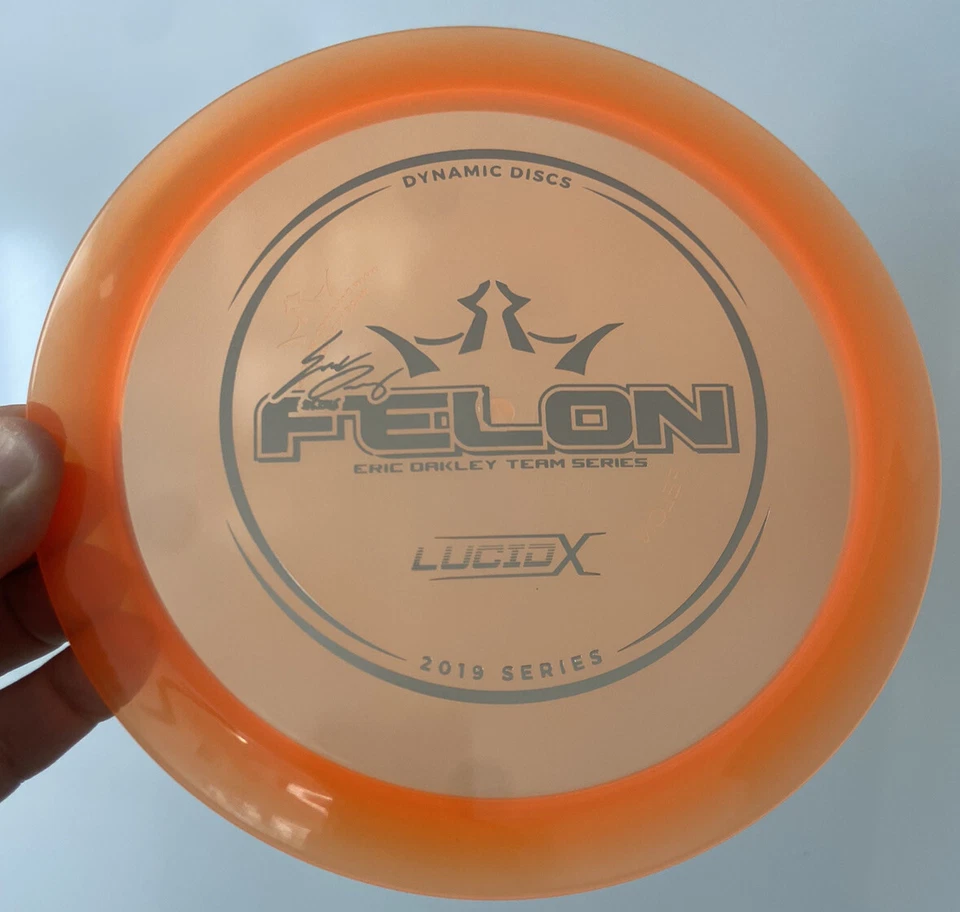 2019 Lucid X Felon Dynamic Disc Golf Eric Oakley Westside Latitude 64 Rare - Image 1 of 1