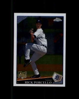 2009 Topps Chrome #200 Rick Porcello RC (ref 163710) - Image 1 of 2