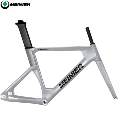 Vollcarbon Bahnrad Rahmen 700C Track Bike Fixed Gear Carbon Road Frameset - Bild 1 von 4