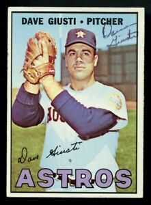 Dave Giusti #318 signed autograph auto 1967 Topps Baseball Trading Card