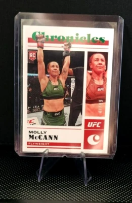 2023 Panini Chronicles UFC MOLLY McCANN #99 Green Rookie Card #47/99 - Flyweight - Image 1 of 2
