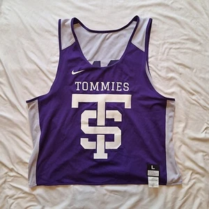St. Thomas Tommies Nike Reversible Lacrosse LAX Pinnie Tank Jersey Men's Large - Picture 1 of 8