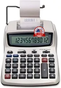 Calculadora Para Negocios Con Impresora De Tickets Con Funcion Hora Calendario - Picture 1 of 8
