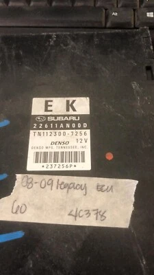 22611AN00D ecu ecm 电脑 2008 - 2009 斯巴鲁 Legacy — 第 1/4 张图片