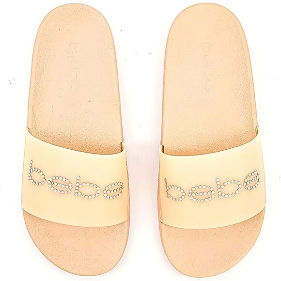 Новый Bebe со стразами голая горки Dahlia Y2K сандалии обувь размеры 7 8 9 10 - Изображение 1 из 4