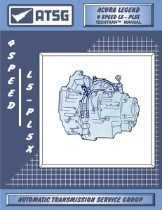 L5 ATSG Rebuild Manual PL5X Acura Legend Transmission Service Book 4 Speed - Picture 1 of 1