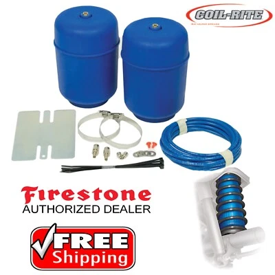 Bolsas de aire de resorte trasero Firestone 4108 Coil Rite para Chevy Avalanche Suburban Tahoe Foto 1 de 4