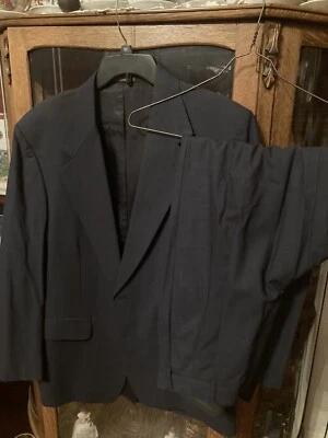 Мужской костюм Christian Brooks размер 40 Reg пальто и брюки темно-синий  - Изображение 1 из 3