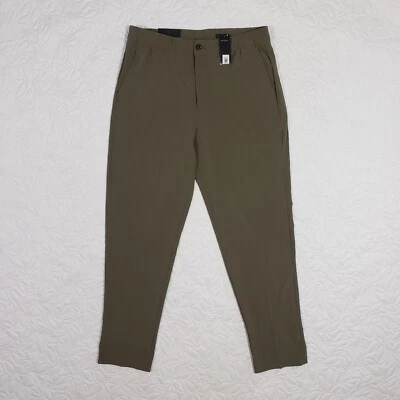 Новый с Ярлыками Banana Republic брюки женщин S Airstretch высоты конус зеленый маленький - Изображение 1 из 4