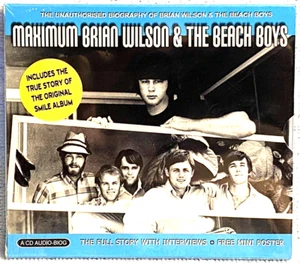Maximum Brian Wilson and the Beach Boys *SEALED* CD incl. Mini Poster & Booklet - Picture 1 of 2