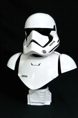 GENTLE GIGANTES LEYENDAS EN 3D STAR WARS TFA PRIMER ORDEN STORMTROOPER BUSTO 1/2 NUEVO Foto 1 de 3