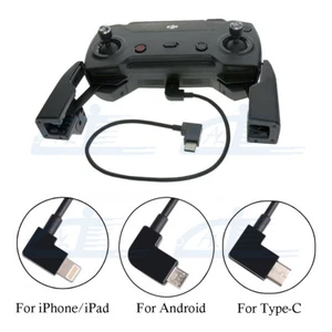 OTG Micro USB Cable 90° Data Transfer for DJI Mavic Mini 1 Drone Remote Control - Picture 1 of 15