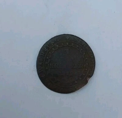 1812A Austria Kreuzer Franz II Average Circulated KM# 2112 Free Post - Image 1 of 4