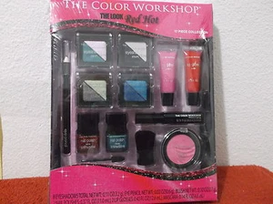 EL TALLER DE COLOR... LA MIRADA.. KIT DE MAQUILLAJE AL ROJO VIVO... COLECCIÓN DE 17 PIEZAS - Imagen 1 de 8