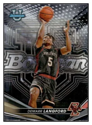 DEMARR LANGFORD RC 2023 Bowman University Best #16 ROOKIE NBA  ID:70435 - Image 1 of 2