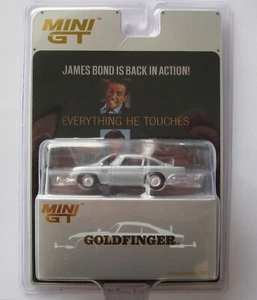 Aston Martin DB5 007 James Bond Goldfinger #007 *** Mini GT 1:64 confezione originale - Foto 1 di 4