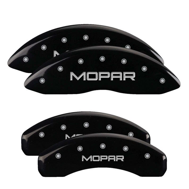 Cubiertas de pinza de freno negras MGP 32006SMOPBK para Chrysler 300 2005-2014 Foto 1 de 2
