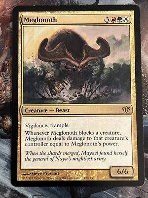 1x  Meglonoth Conflux LP MTG Magic the Gathering x1 MKE - Image 1 of 2