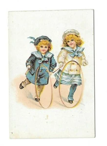 Tarjeta comercial X-large vintage HILL DENTAL CO Lancaster PA oficina de dentista - Imagen 1 de 2