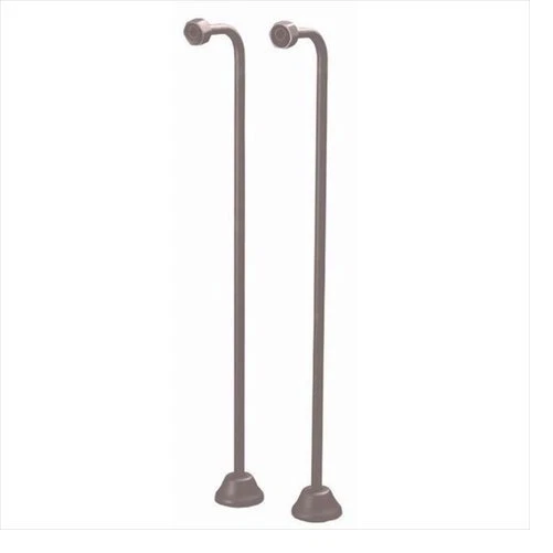 Elizabethan Classics ECSOSL SN 22 pulgadas Suministro de baño de latón desplazado individual en satén N Foto 1 de 2