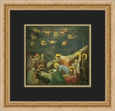 Impresión enmarcada personalizada Giotto Di Bondone Lamentación de Cristo Foto 1 de 2