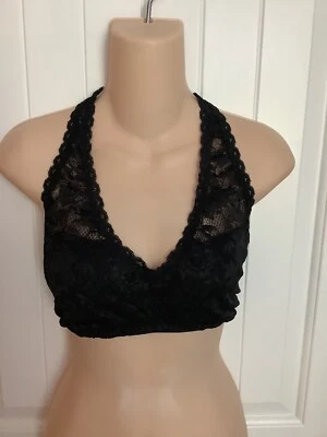 Nuevo con etiquetas Sujetador Cosabella Never Say Never Bralette, Negro Encaje Espalda Corredora Racie Talla XL Foto 1 de 4